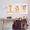 Stupell Industries Boho Sprigs & Line Patterns 3pc Wall Plaque Art Set Design by Martina Pavlova